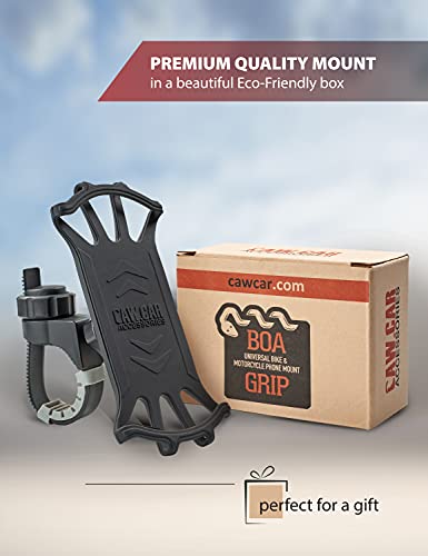 New 2026 Motorcycle & Bicycle Phone Mount - The Most Secure & Reliable Bike Phone Holder for iPhone, Samsung or Any Smartphone. Stress-Resistant and Highly Adjustable. +100 to Safeness & Comfort