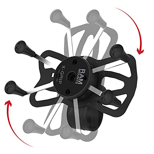 RAM MOUNTS X-Grip Bike Phone Mount with Tough-Strap Handlebar Base