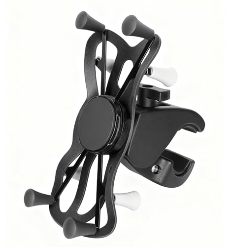 Strg Phone Mount with Clamp for Rails 1.0" to 2.0" in Diameter - size: Clamp Pitch Diameter: 26-53mm