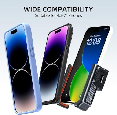 Bike Phone Mount Handlebar Clamp for Ebike, Scooter Holder