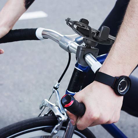 iOttie Easy One Touch 4 Bike Phone Mount Holder Bicycle Handlebar Cradle Quick-Release Lock, Secure Phone Holder for iPhone 17 16 15 Samsung Google Smartphones