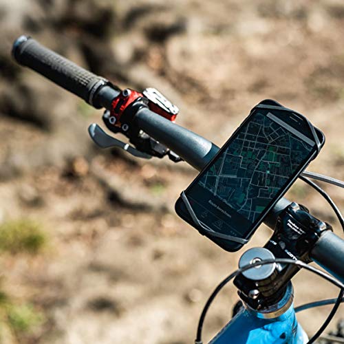 Universal Smartphone Bicycle Mount, 100% Silicone, Compact, Light, Portable | Easy No Tools Mount | All Weather Use, UV Resistant | Durable | Made in Austria (Multi Color Pack) - color: Multi Color Pack