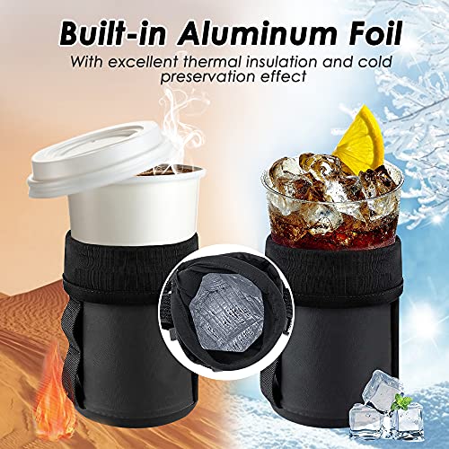 WOTOW Bike Water Bottle Holder, Insulated Bicycle Cup Holder for Handlebar - size: Medium