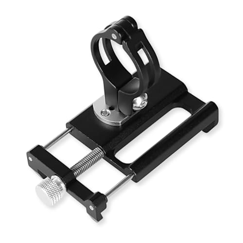 GUB G-85 Bike CNC Phone Holder 4.2-7.0 inch Phone Mount Support GPS Case Bicycle Motorcycle Handlebar Extender-Black