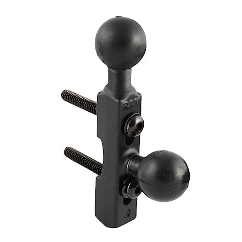 RAM MOUNTS Motorcycle Brake & Clutch Reservoir Mount with Two B Size Balls - style: Double Ball