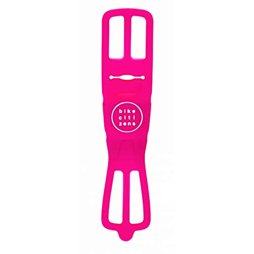 Universal Smartphone Bicycle Mount, 100% Silicone, Compact, Light, Portable | Easy No Tools Mount | All Weather Use, UV Resistant | Durable | Made in Austria (Pink) - color: Pink