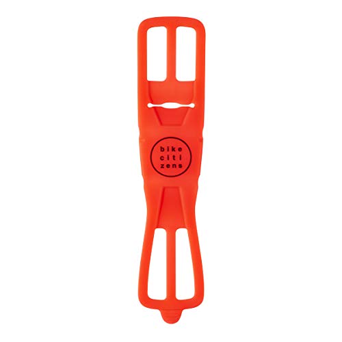 Universal Smartphone Bicycle Mount, 100% Silicone, Compact, Light, Portable | Easy No Tools Mount | All Weather Use, UV Resistant | Durable | Made in Austria (Red) - color: Red