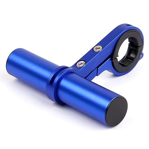 Cuifati Handlebar Bracket Extension Bike Handlebar Extender 14lbs/6kg Load Bearing Bracket for Motorcycle - color: blue