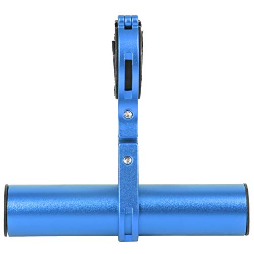 Cuifati Handlebar Bracket Extension Bike Handlebar Extender 14lbs/6kg Load Bearing Bracket for Motorcycle - color: blue