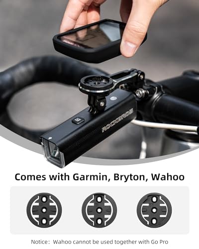 ROCKBROS Bike Computer Mount, Aluminum Out-Front for Garmin and Bryton - style: Mini mount