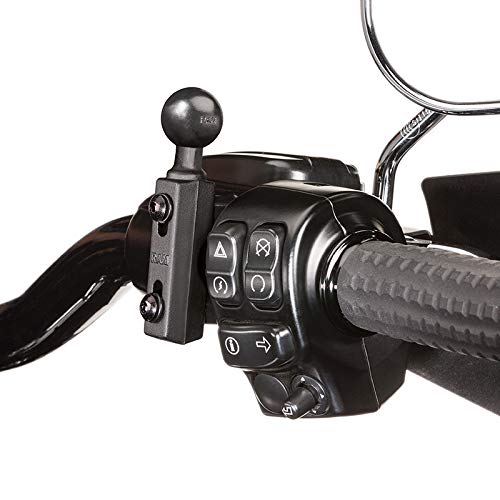 RAM MOUNTS Motorcycle Brake and Clutch Reservoir Mount Base - style: Single Ball
