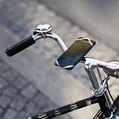 Universal Smartphone Bicycle Mount, 100% Silicone, Compact, Light, Portable | Easy No Tools Mount | All Weather Use, UV Resistant | Durable | Made in Austria (Multi Color Pack) - color: Multi Color Pack