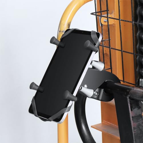 Strg Phone Mount with Clamp for Rails 1.0" to 2.0" in Diameter - size: Clamp Pitch Diameter: 26-53mm