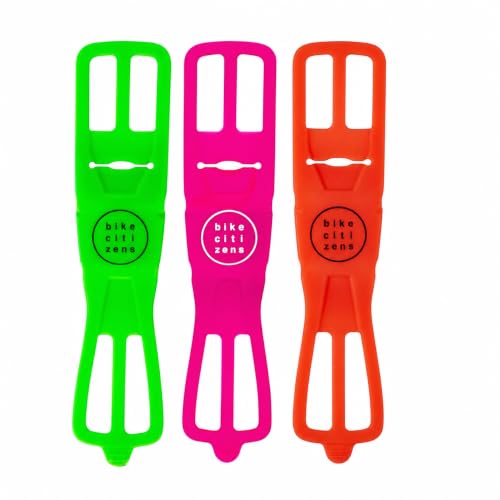 Universal Smartphone Bicycle Mount, 100% Silicone, Compact, Light, Portable | Easy No Tools Mount | All Weather Use, UV Resistant | Durable | Made in Austria (Multi Color Pack) - color: Multi Color Pack