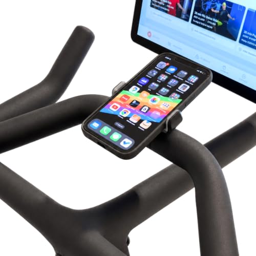 Phone Holder Compatible with Peloton Bike & Bike+, 360-Degree Rotation