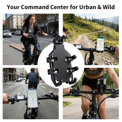 ZNH Bike Phone Holder for Bike, Bicycle Phone Mount