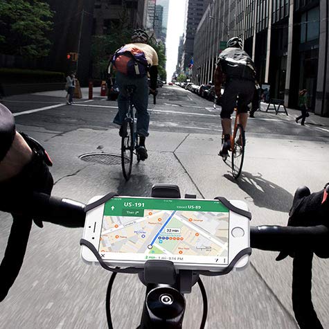 iOttie Easy One Touch 4 Bike Phone Mount Holder Bicycle Handlebar Cradle Quick-Release Lock, Secure Phone Holder for iPhone 17 16 15 Samsung Google Smartphones