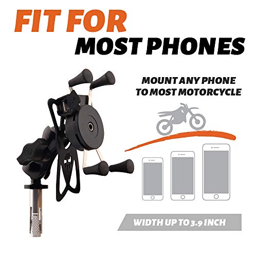 Motorcycles Phone Mount with Charger Mobile Phone Holder GPS Navigation Bracket for BMW S1000RR Suzuki GSX 1300R Hayabusa GSX-R 600 750 1000 Yamaha YZF Kawasaki Ninja Honda CBR -2023 New